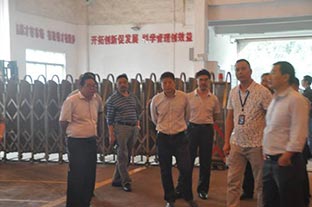 四川省樂山峨邊縣領導一行蒞臨萬達業參觀指導 四川省樂山峨邊縣領導一行蒞臨萬達業參觀指導